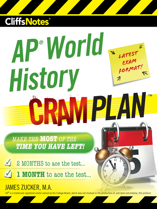 Title details for CliffsNotes AP World History Cram Plan by James Zucker - Available